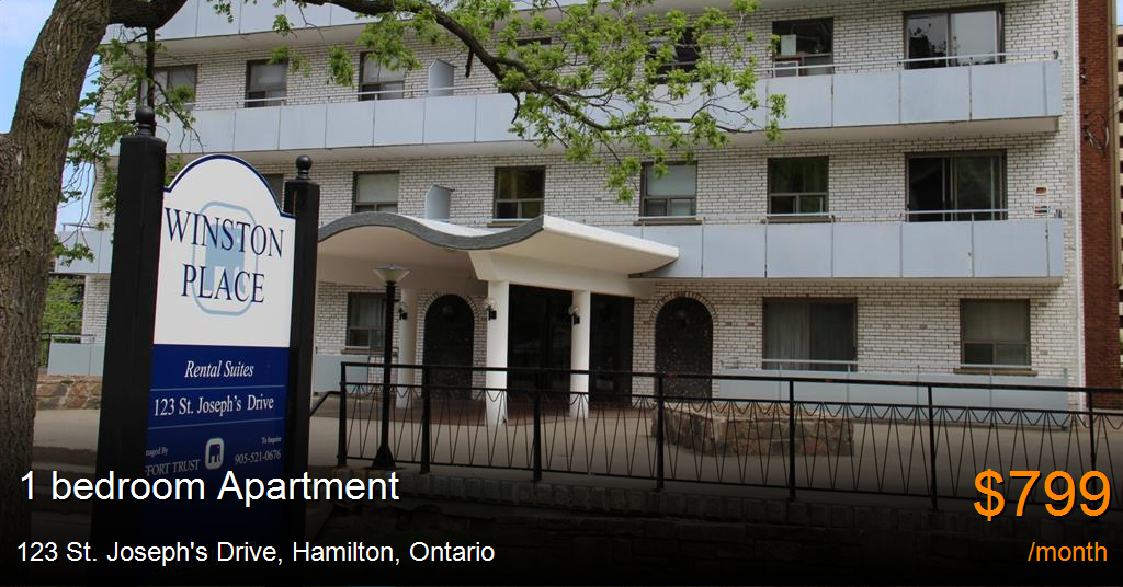 123 st. joseph's drive, hamilton Apartment for Rent