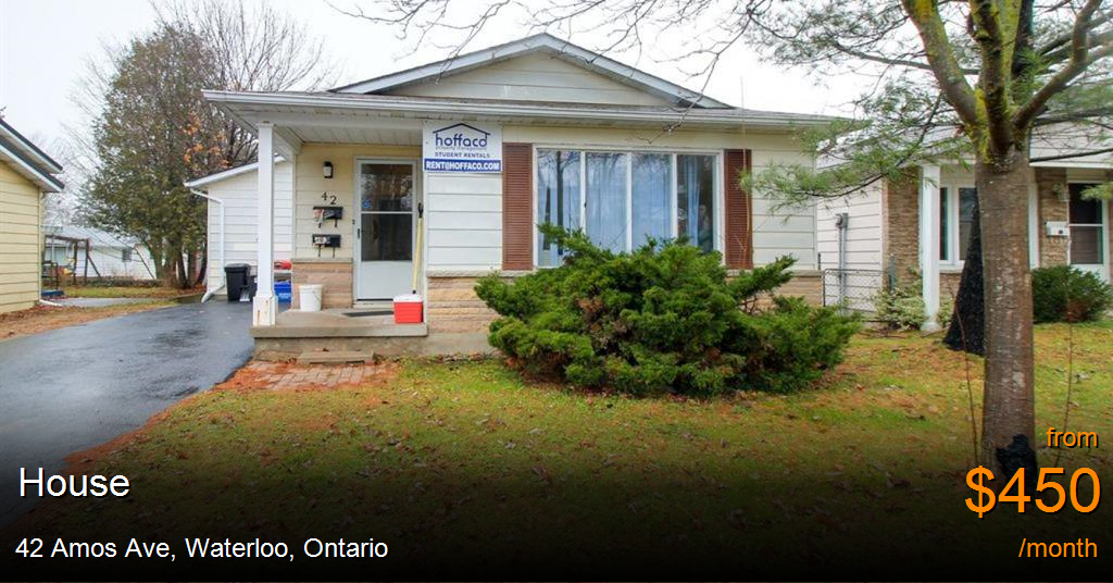 42 amos ave, waterloo House for Rent