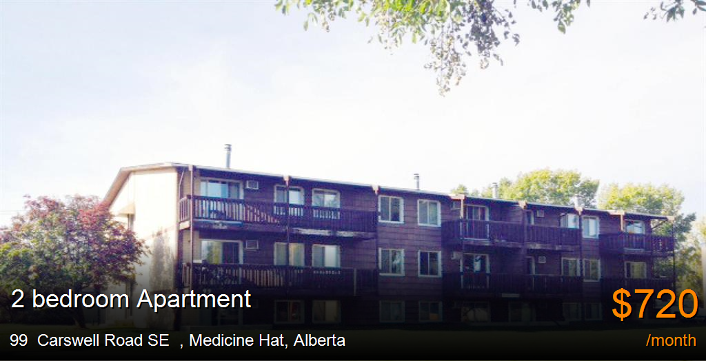 99 carswell road se, medicine hat Apartment for Rent
