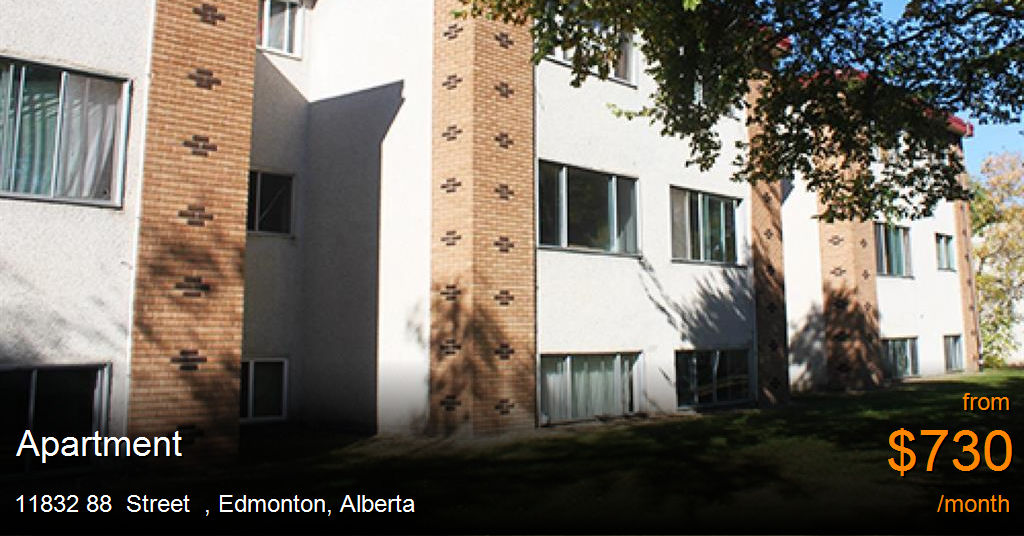 11832 88 street, edmonton Apartment for Rent