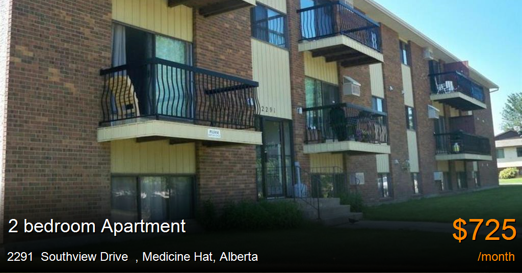 2291 southview drive, medicine hat Apartment for Rent