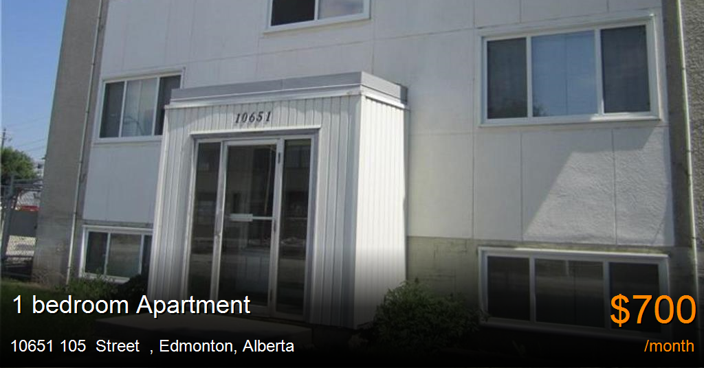 10651 105 street, edmonton Apartment for Rent