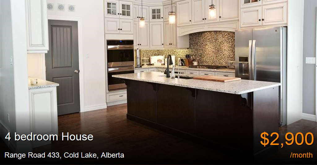 range road 433, cold lake House for Rent