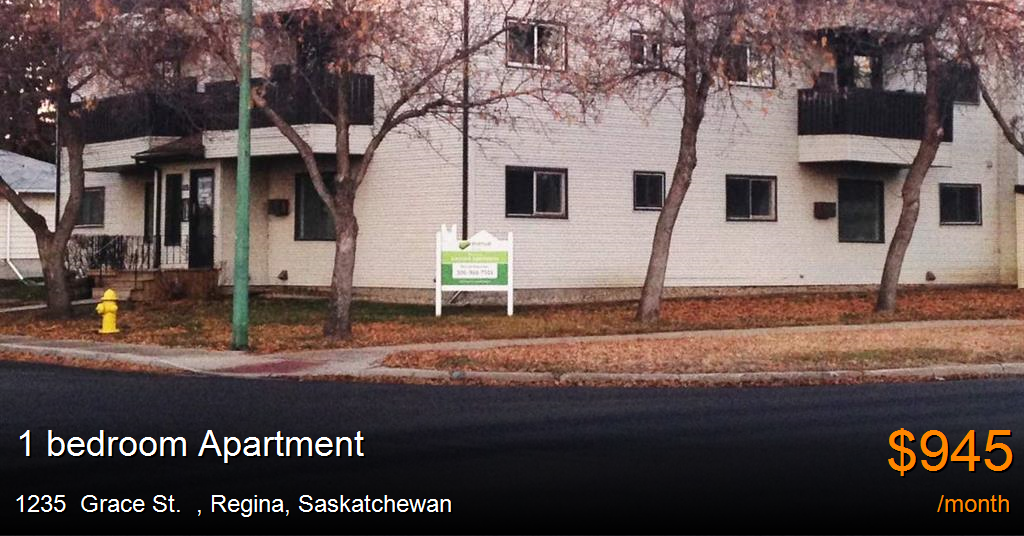 1235 grace st., regina Apartment for Rent
