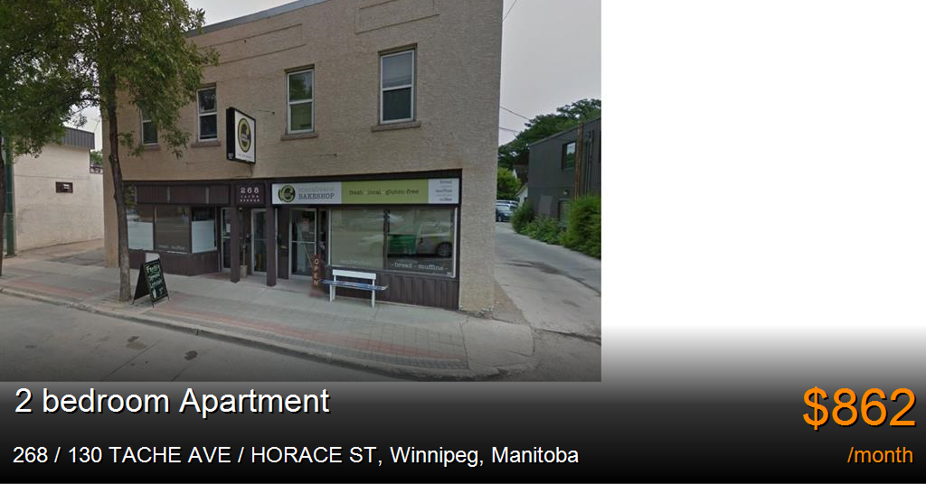 268 / 130 tache ave / horace st, winnipeg Apartment for Rent