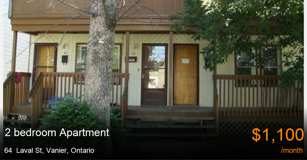 64 laval st, vanier Apartment for Rent