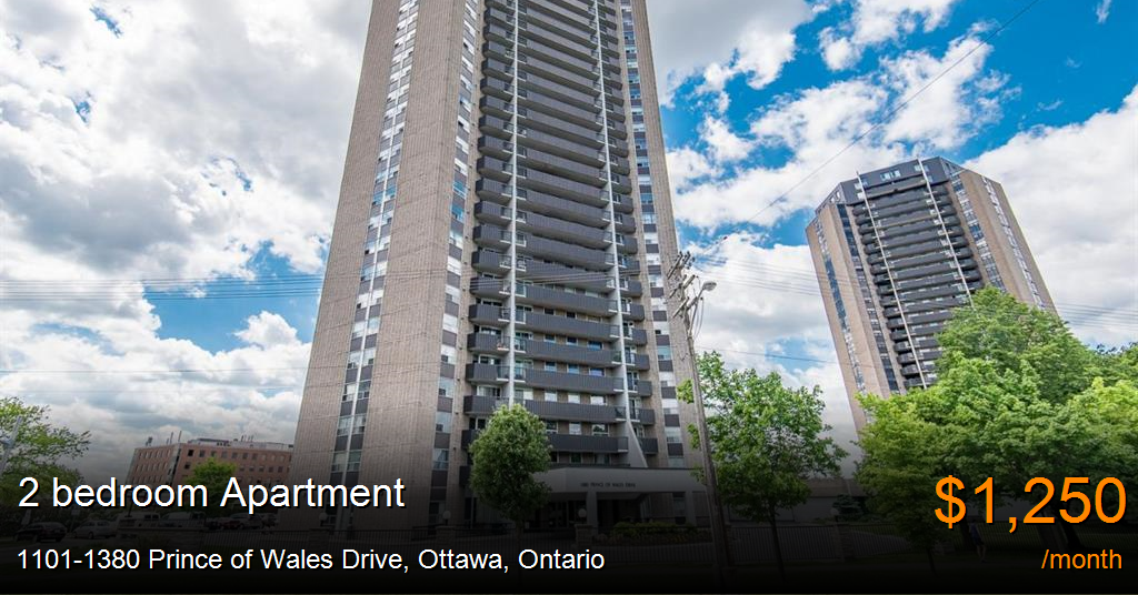 11011380 prince of wales drive, ottawa Apartment for Rent