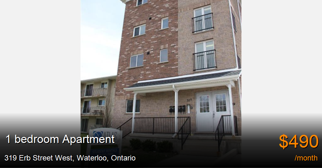 319 erb street west, waterloo Apartment for Rent