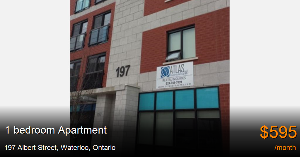 197 albert street, waterloo Apartment for Rent
