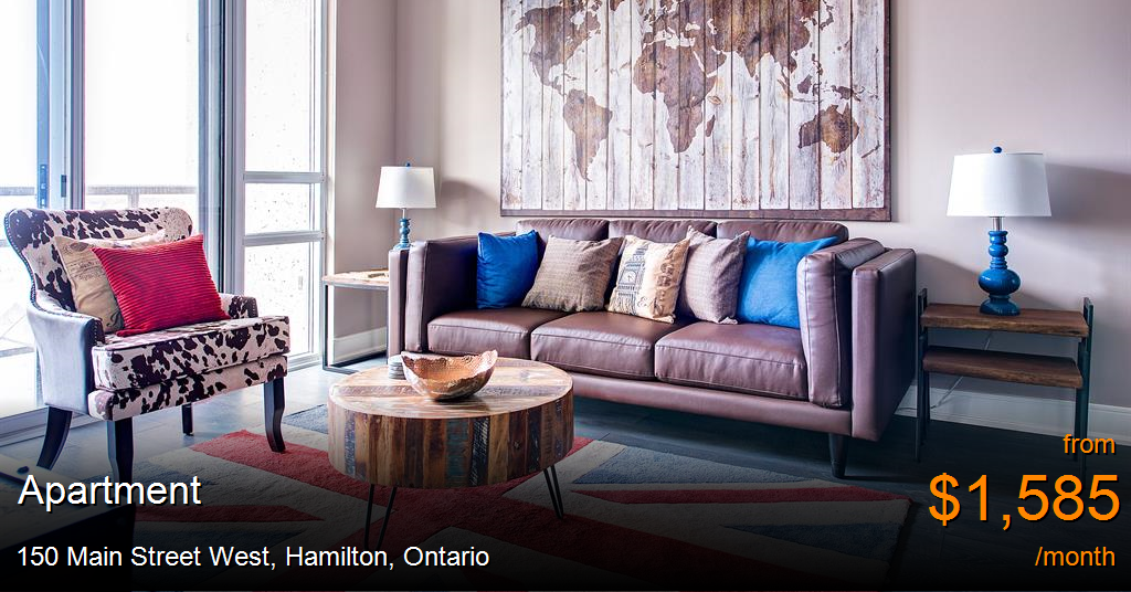 150 main street west, hamilton Apartment for Rent