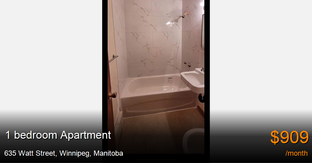 635 watt street, winnipeg Apartment for Rent