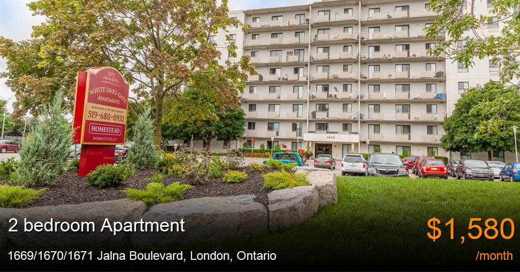 1669/1670/1671 Jalna Boulevard, London Apartment for Rent