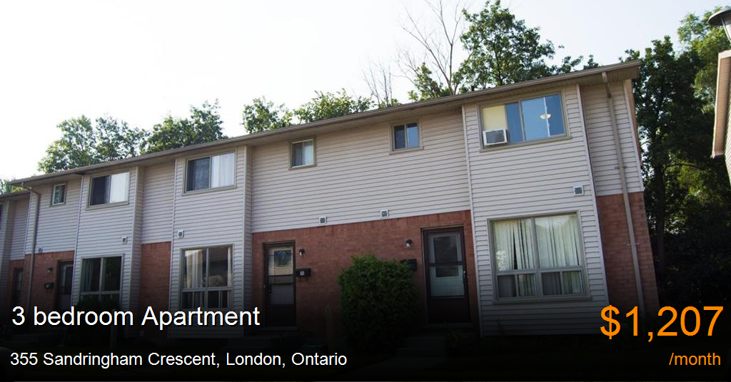 355 sandringham crescent, london Apartment for Rent