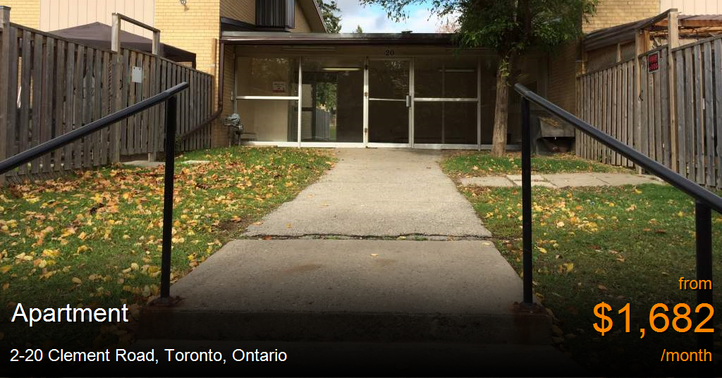 220 Clement Road, Toronto Apartment for Rent