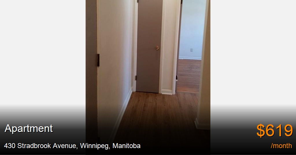 430 Stradbrook Avenue, Winnipeg Apartment for Rent