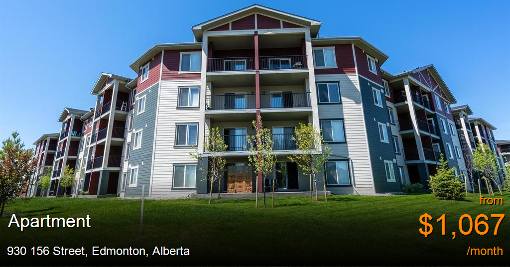 930 156 Street, Edmonton Apartment for Rent