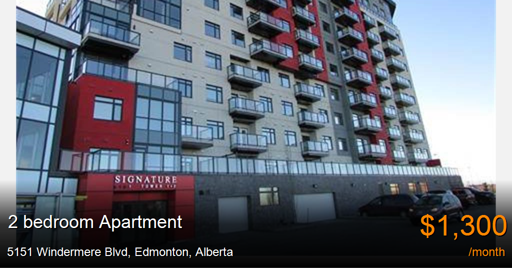 5151 windermere blvd, edmonton Apartment for Rent