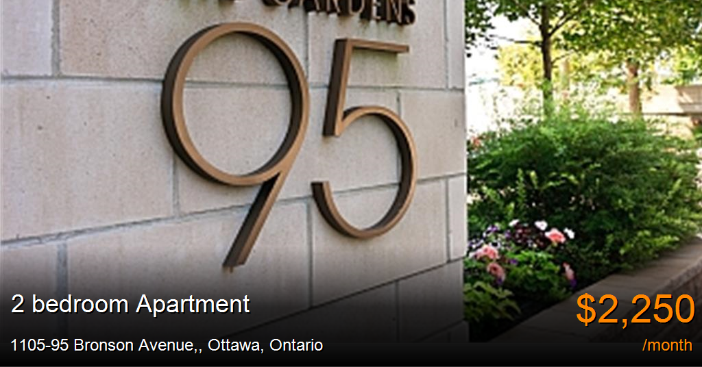 110595 bronson avenue,, ottawa Apartment for Rent