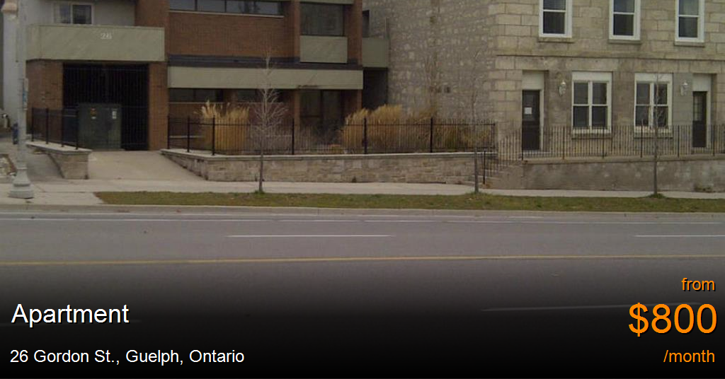 26 gordon st., guelph Apartment for Rent