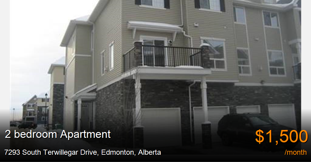 7293 south terwillegar drive, edmonton Apartment for Rent
