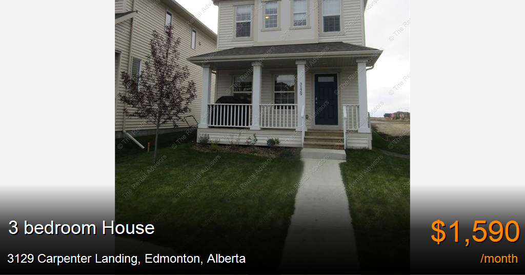 3129 carpenter landing, edmonton House for Rent