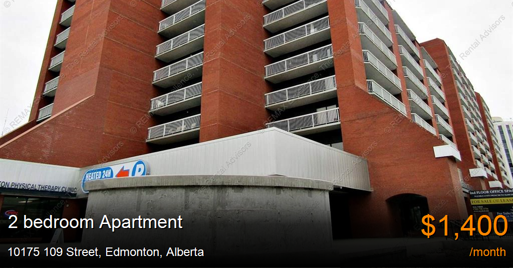 10175 109 Street Edmonton Apartment For Rent