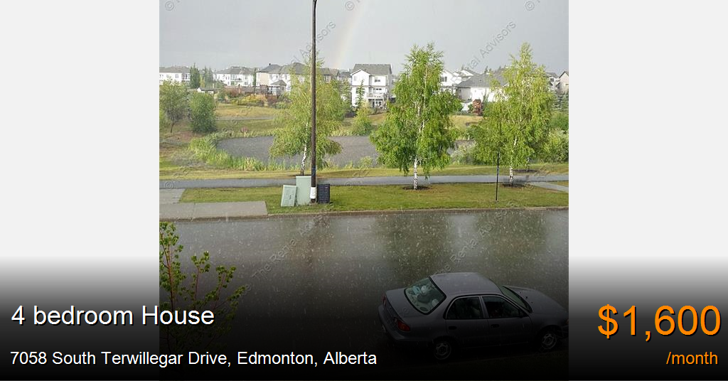 7058 south terwillegar drive, edmonton House for Rent