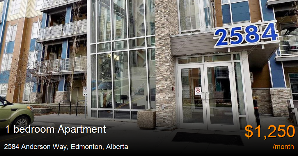 2584 anderson way, edmonton Apartment for Rent