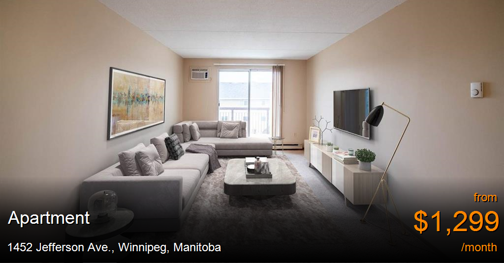 1452 jefferson ave., winnipeg Apartment for Rent