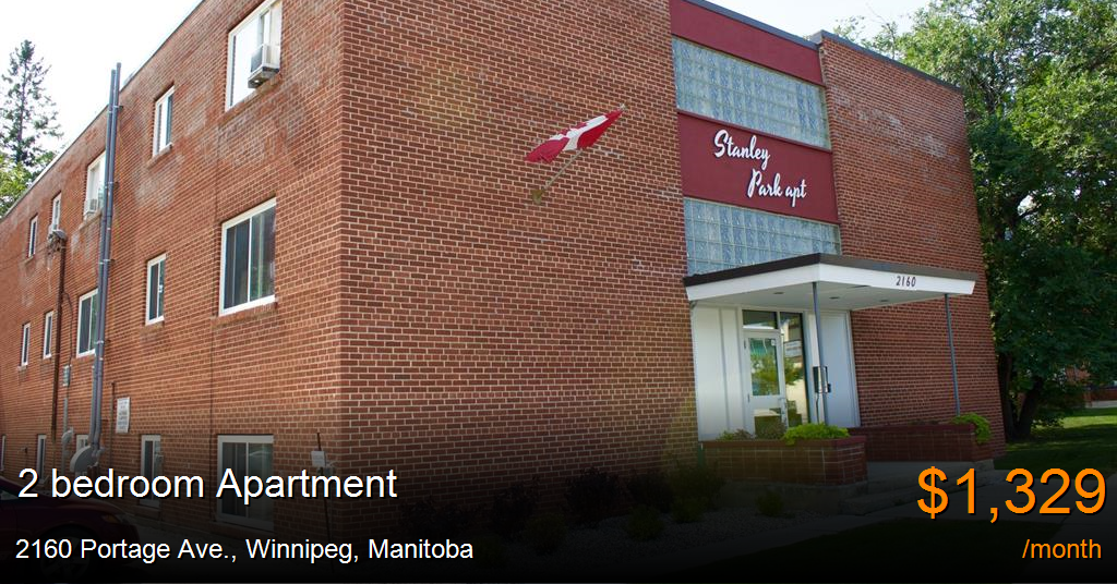 2160 portage ave., winnipeg Apartment for Rent