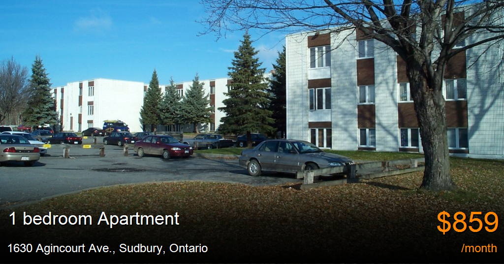 1630 agincourt ave., sudbury Apartment for Rent