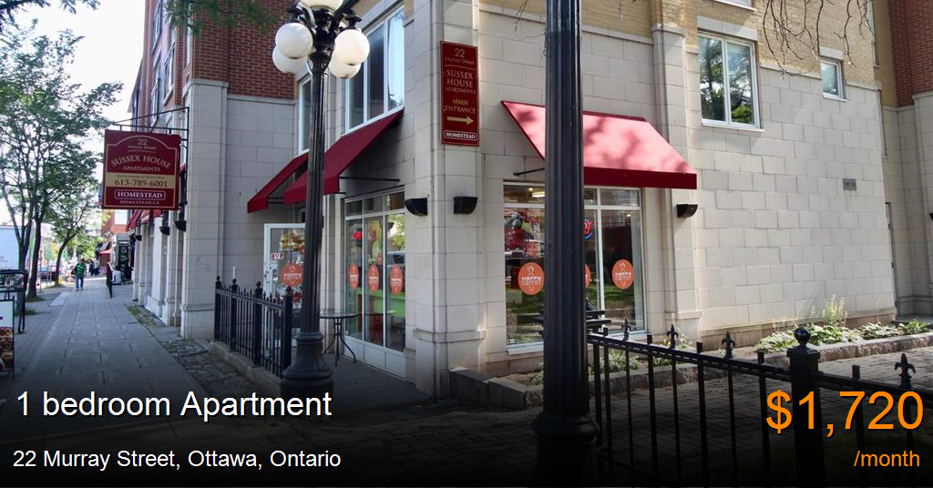 22 Murray Street, Ottawa Apartment for Rent