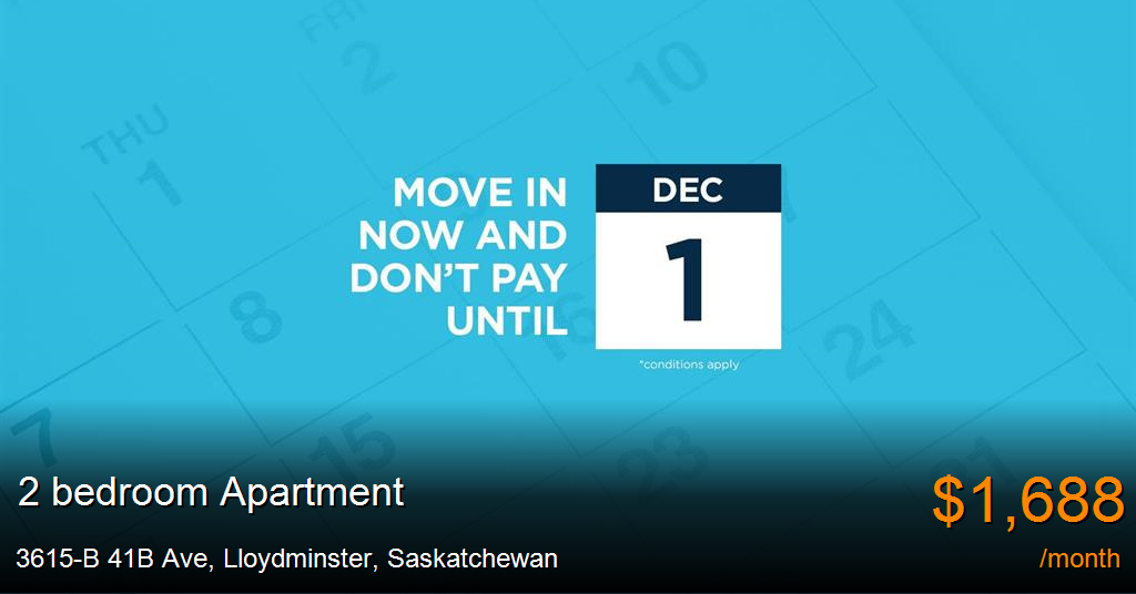3615B 41B Ave, Lloydminster Apartment for Rent
