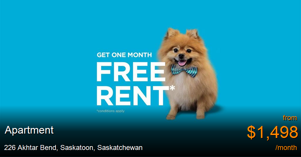 226 akhtar bend, saskatoon - Apartment for Rent