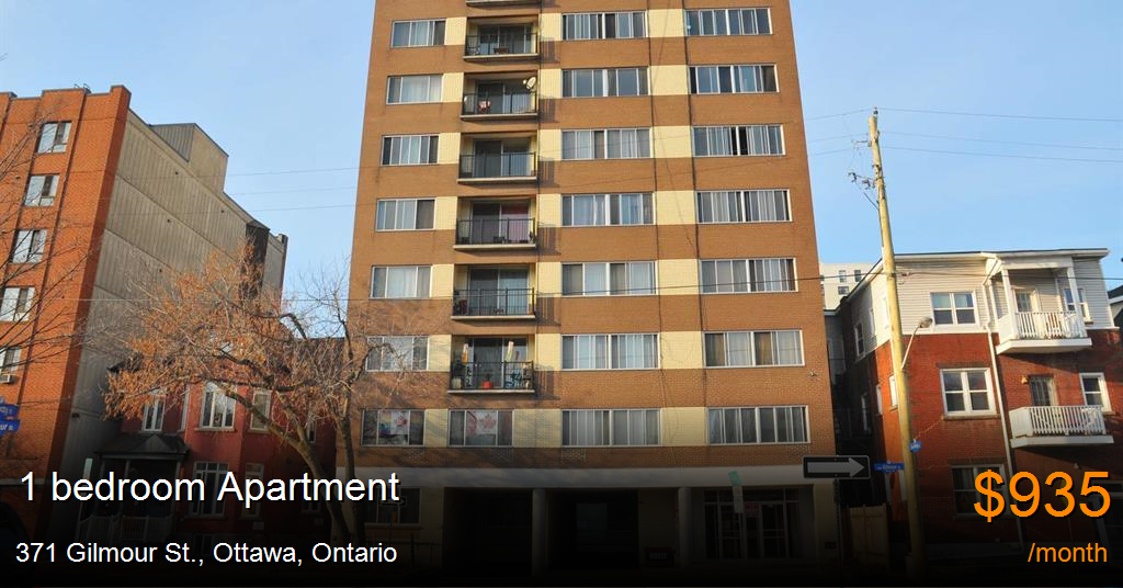 371 gilmour st., ottawa Apartment for Rent