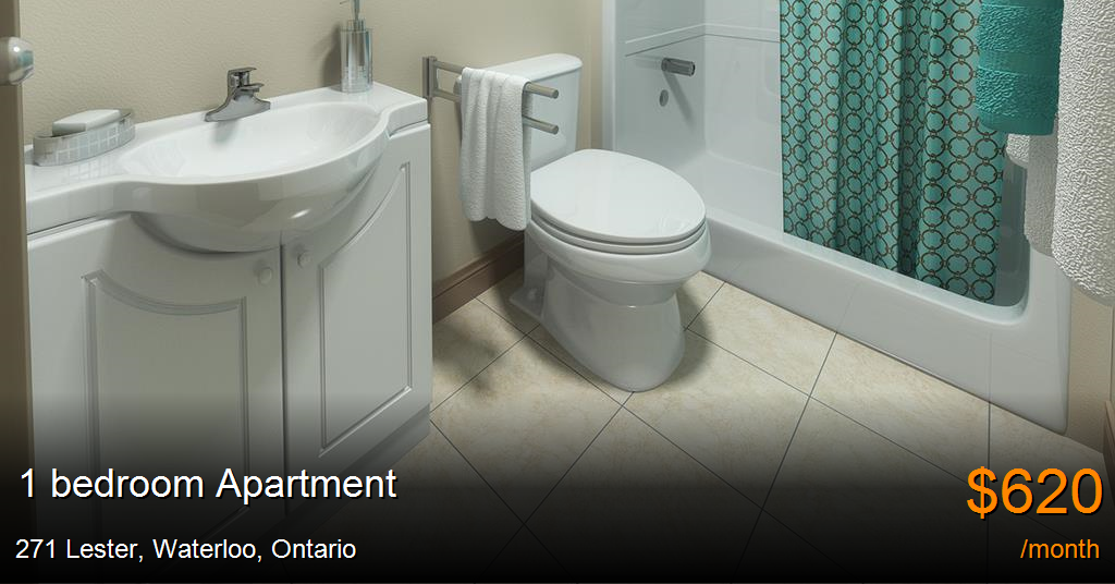 271 lester, waterloo Apartment for Rent