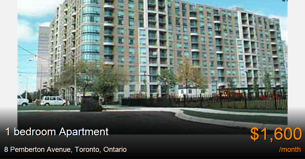 8 pemberton avenue, toronto Apartment for Rent