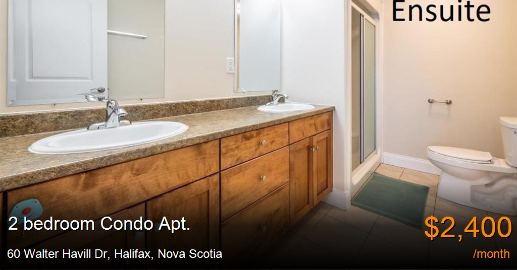 60 walter havill dr, halifax Condo Apt. for Rent