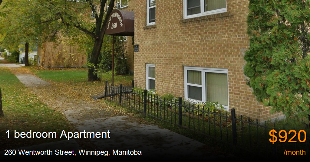 260 wentworth street, winnipeg Apartment for Rent
