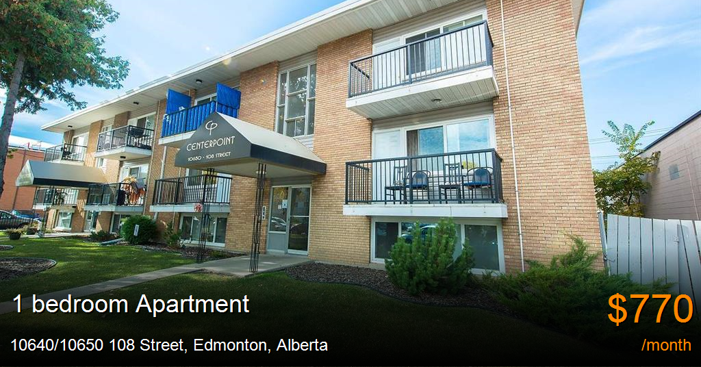 10640/10650 108 street, edmonton Apartment for Rent