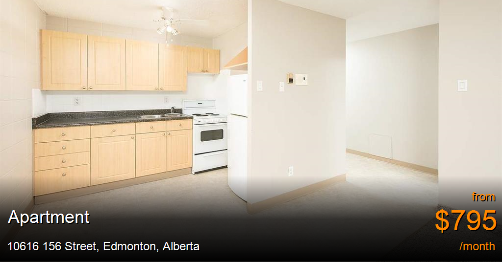10616 156 street, edmonton Apartment for Rent
