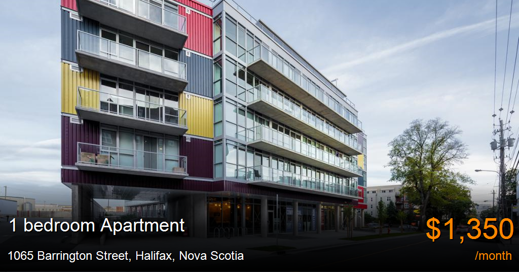 1065 Barrington Street, Halifax Apartment for Rent B130294