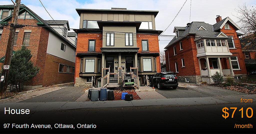 97 fourth avenue, ottawa House for Rent