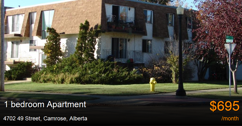 4702 49 street, camrose Apartment for Rent