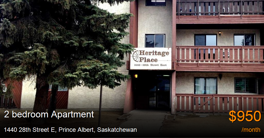 1440 28th street e, prince albert Apartment for Rent