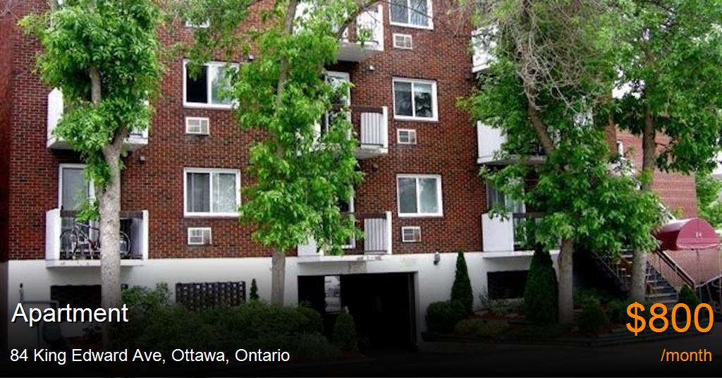 84 king edward ave, ottawa Apartment for Rent