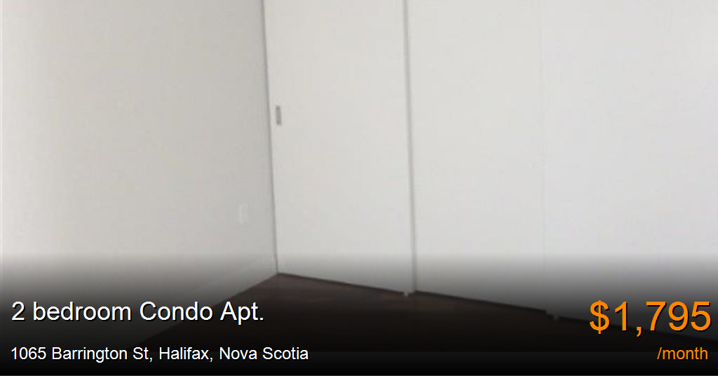 1065 Barrington St, Halifax Condo Apt. for Rent B130927