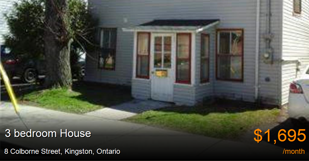 8 colborne street, kingston House for Rent