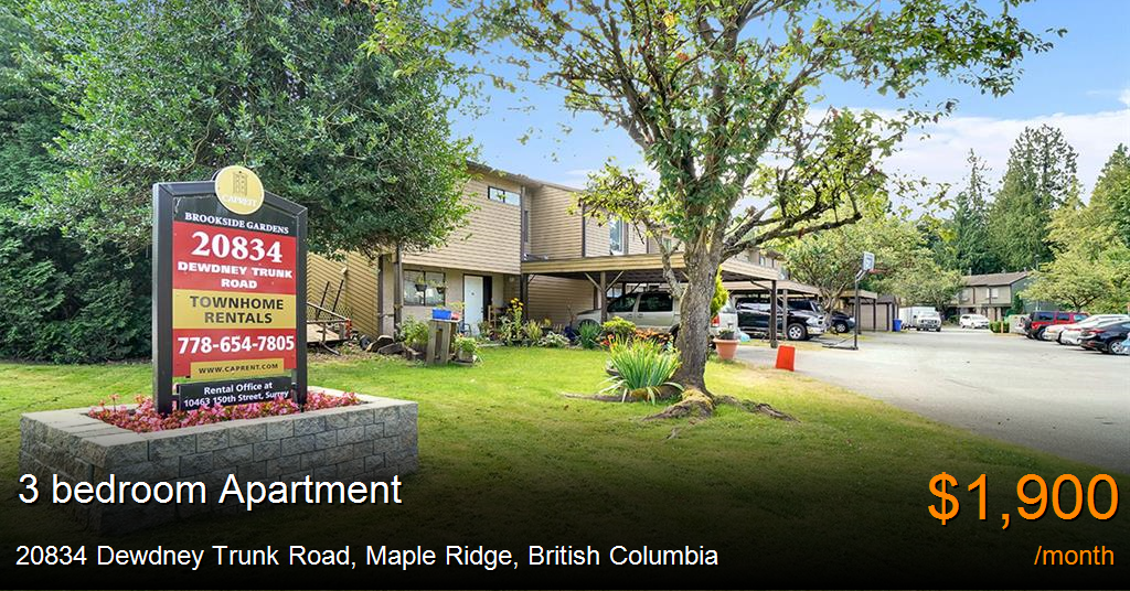 20834 Dewdney Trunk Road, Maple Ridge Apartment for Rent