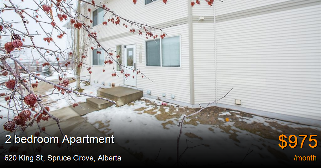 620 king st, spruce grove Apartment for Rent